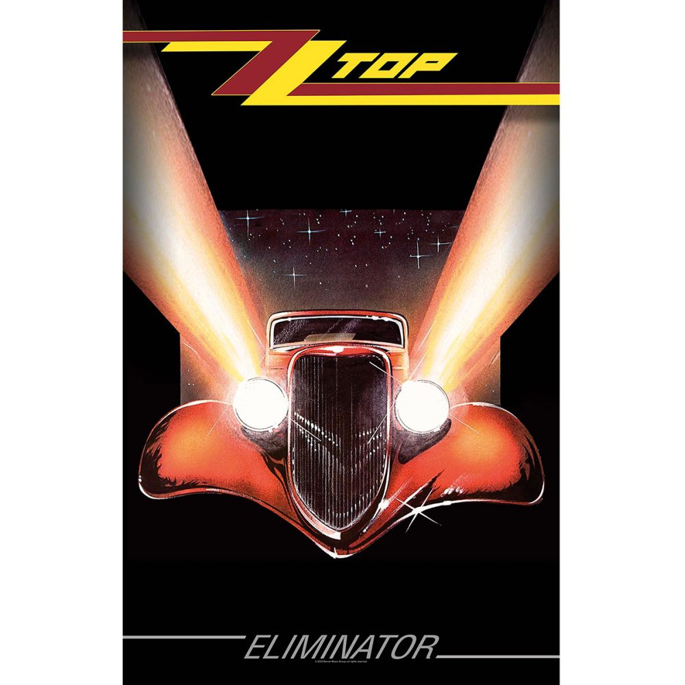 ZZ Top - Eliminator Textile Poster - Black/Multicolours